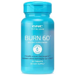美國 GNC BURN60燃燒脂肪瓜拉納片60粒(成年人食用)