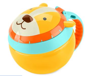 美國 Skip Hop Zoo 可愛動物園隨行零食杯 - 獅子