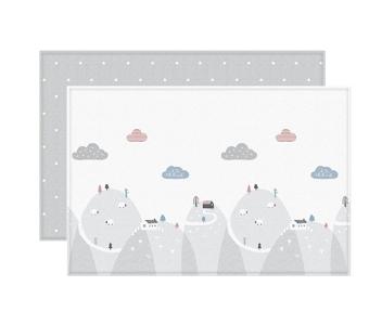 Parklon Lapure Soft 2-Sided Mat 雙面地墊 Happy Way + Little Star Light Grey