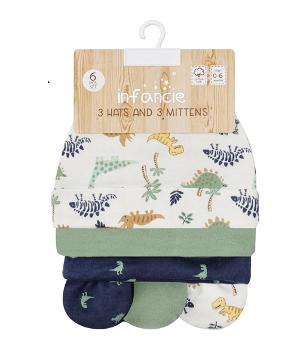 嬰兒手套帽仔套裝 (6pcs)