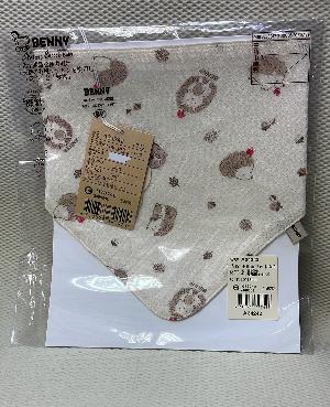 小刺蝟 三角圍兜