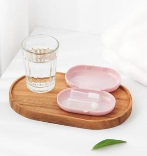 矽膠手指牙刷2入+收納盒