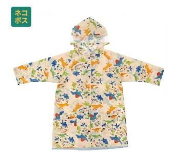 兒童雨衣-110-125cm-恐龍