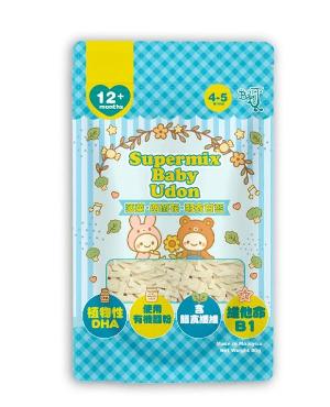 寳寳DHA有機烏冬麵 (西蘭花、菠菜、羽衣甘藍) 120g 12M+
