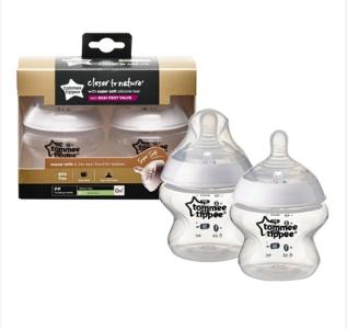 英國 Tommee Tippee CTN 150ml PP 奶瓶 (兩個裝)