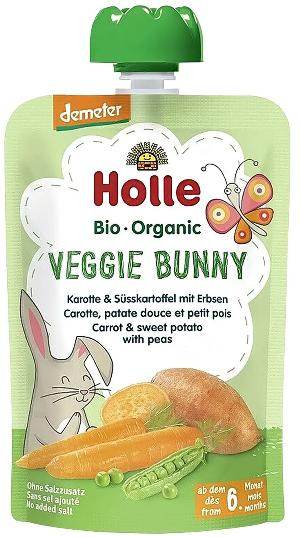 Holle有機唧唧裝胡蘿蔔紅薯伴豌豆蓉(Veggie Bunny)