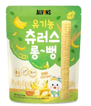  ALVINS 有機香蕉糙米棒