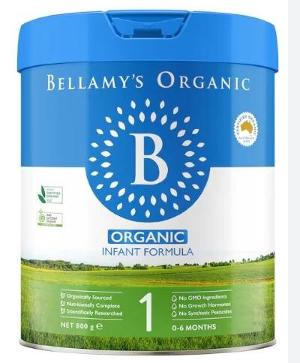 澳洲Bellamy's 貝拉米 有機奶粉 900g